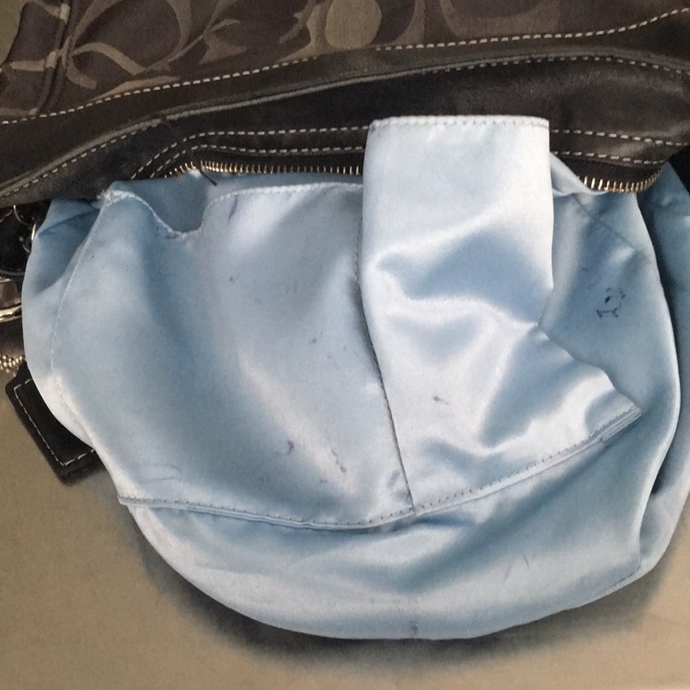 Coach/ F14711/ Black Signature/ Zoe/Optic/ Hobo - Picture 6 of 8